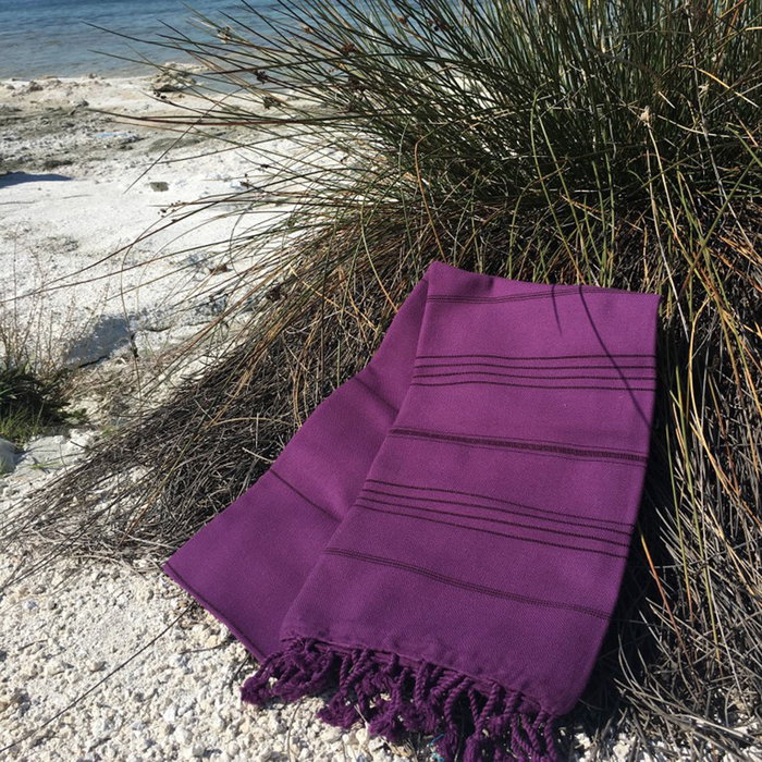 Mijölnir Toalla de playa Fouta Sultan - Damson